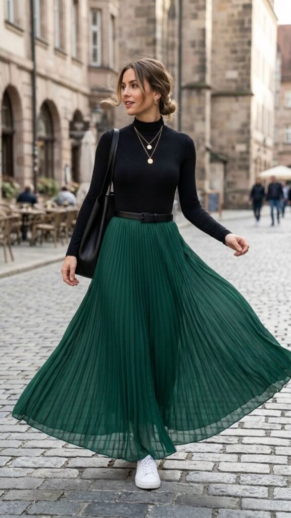 Flowy kaftan dress